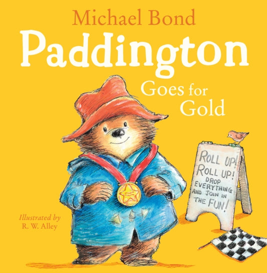 Cover image for 9780007427734 - Paddington Goes for Gold