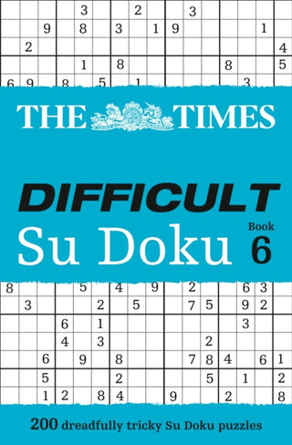 Cover image for 9780007465163 - The Times Difficult Su Doku Book 6