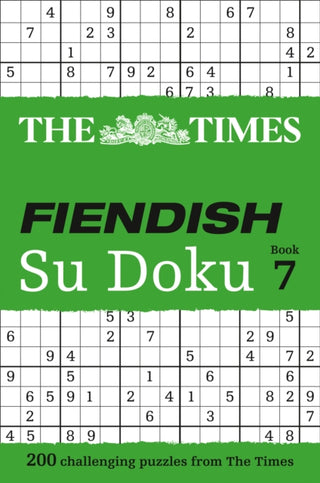Cover image for 9780007516933 - The Times Fiendish Su Doku Book 7