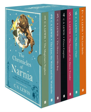 Cover image for 9780007528097 - The Chronicles of Narnia box set