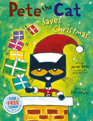 Cover image for 9780007553693 - Pete the Cat Saves Christmas