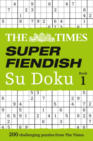 Cover image for 9780007580743 - The Times Super Fiendish Su Doku Book 1