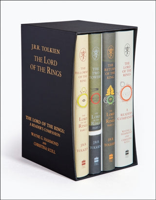 Cover image for 9780007581146 - LORD OF RINGS BOXED SET HB+