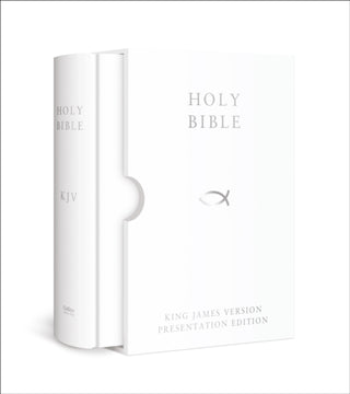 Cover image for 9780007946860 - HOLY BIBLE: King James Version (KJV) White Presentation Edition