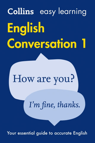 Cover image for 9780008101749 - Easy Learning English Conversation Book 1