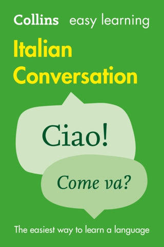 Cover image for 9780008111991 - Easy Learning Italian Conversation