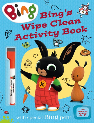Supplemental image for 9780008122201 - Bing’s Wipe Clean Activity Book
