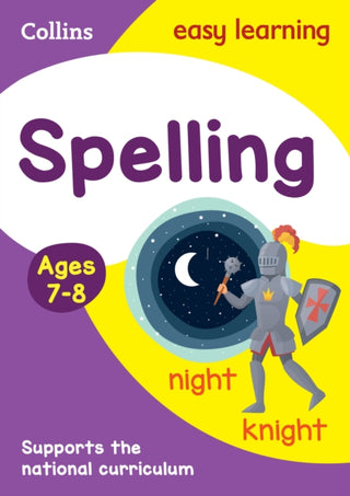 Cover image for 9780008134242 - Spelling Ages 7-8