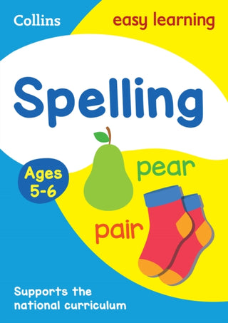 Cover image for 9780008134365 - Spelling Ages 5-6