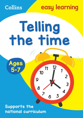 Cover image for 9780008134372 - Telling the Time Ages 5-7