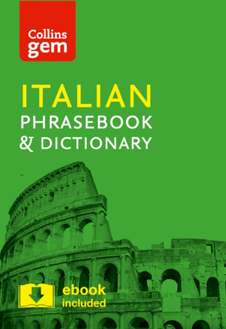 Cover image for 9780008135911 - Collins Italian Phrasebook and Dictionary Gem Edition