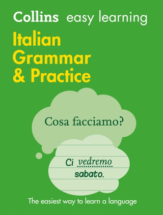 Cover image for 9780008141660 - Easy Learning Italian Grammar and Practice