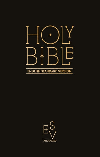 Cover image for 9780008146153 - Holy Bible: English Standard Version (ESV) Anglicised Pew Bible (Black Colour)