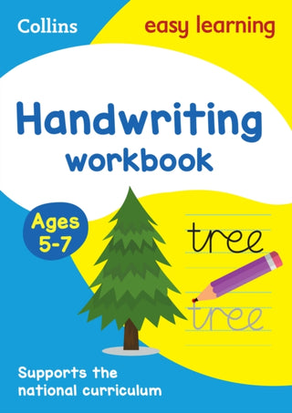 Cover image for 9780008151461 - Handwriting Workbook Ages 5-7