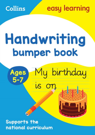 Cover image for 9780008151478 - Handwriting Bumper Book Ages 5-7