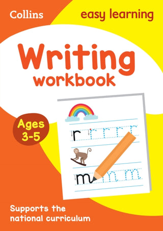 Cover image for 9780008151621 - Writing Workbook Ages 3-5