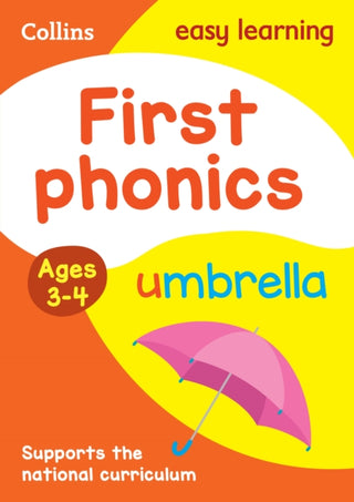 Cover image for 9780008151638 - First Phonics Ages 3-4