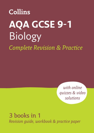 Supplemental image for 9780008160746 - AQA GCSE 9-1 Biology All-in-One Complete Revision and Practice