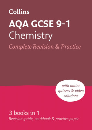 Cover image for 9780008160753 - AQA GCSE 9-1 Chemistry All-in-One Complete Revision and Practice