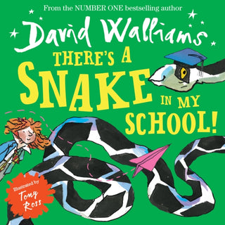 Cover image for 9780008172718 - There’s a Snake in My School!