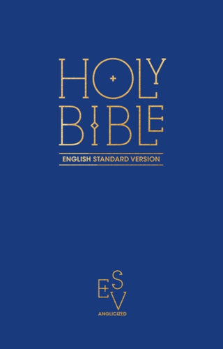 Supplemental image for 9780008182052 - Holy Bible: English Standard Version (ESV) Anglicised Pew Bible (Blue Colour)
