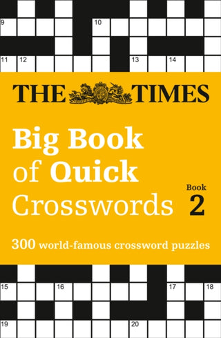 Cover image for 9780008195779 - The Times Big Book of Quick Crosswords 2