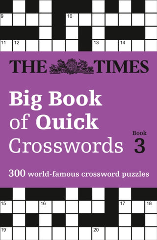 Cover image for 9780008195786 - The Times Big Book of Quick Crosswords 3