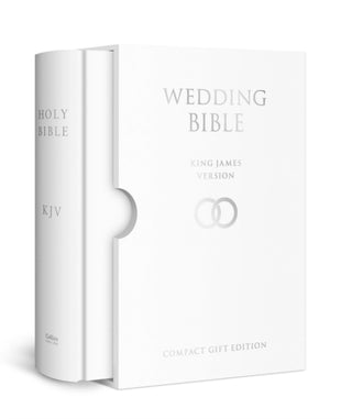 Cover image for 9780008225056 - HOLY BIBLE: King James Version (KJV) White Compact Wedding Edition