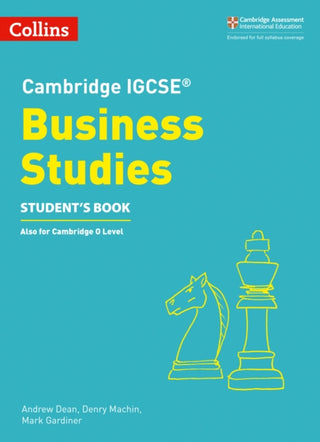 Cover image for 9780008258054 - Cambridge IGCSE™ Business Studies Student’s Book