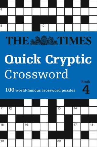 Cover image for 9780008285395 - The Times Quick Cryptic Crossword Book 4