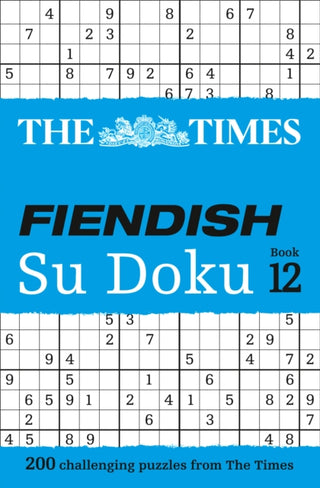 Cover image for 9780008285463 - The Times Fiendish Su Doku Book 12