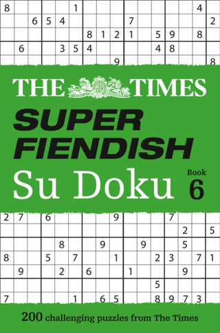 Cover image for 9780008285487 - The Times Super Fiendish Su Doku Book 6
