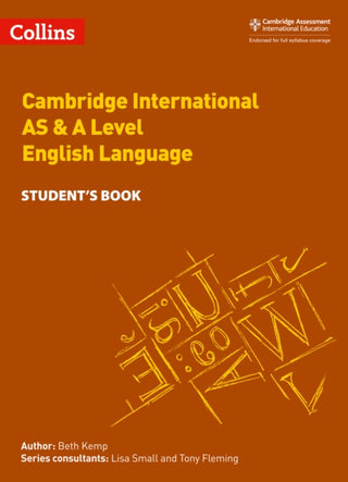 Cover image for 9780008287603 - Cambridge International AS & A Level English Language Student's Book