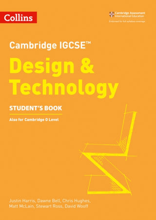 Cover image for 9780008293277 - Cambridge IGCSE™ Design & Technology Student’s Book