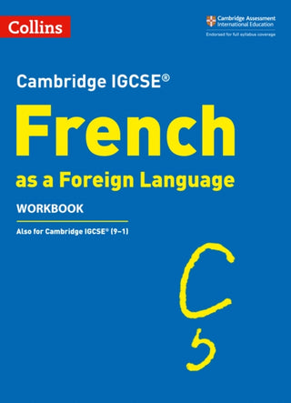 Cover image for 9780008300364 - Cambridge IGCSE™ French Workbook