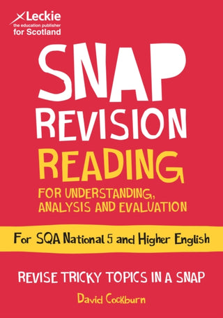 Cover image for 9780008306663 - National 5/Higher English Revision: Reading for Understanding, Analysis and Evaluation