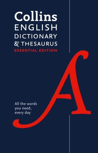 Cover image for 9780008309404 - English Dictionary and Thesaurus Essential