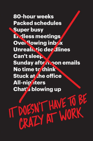 Supplemental image for 9780008323448 - It Doesn’t Have to Be Crazy at Work
