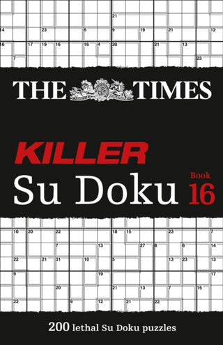Cover image for 9780008342913 - The Times Killer Su Doku Book 16