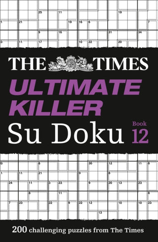 Cover image for 9780008342937 - The Times Ultimate Killer Su Doku Book 12