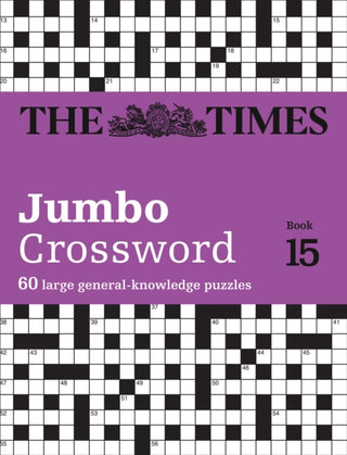 Cover image for 9780008343934 - The Times 2 Jumbo Crossword Book 15