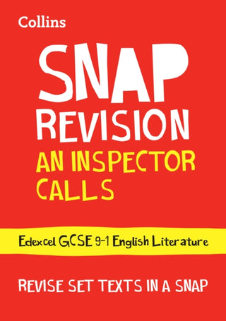 Cover image for 9780008353018 - An Inspector Calls: Edexcel GCSE 9-1 English Literature Text Guide