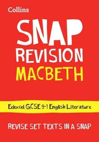 Cover image for 9780008353025 - Macbeth: Edexcel GCSE 9-1 English Literature Text Guide