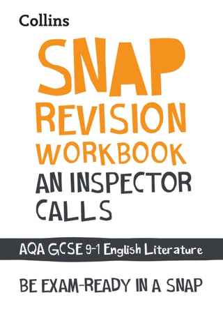 Cover image for 9780008355265 - An Inspector Calls: AQA GCSE 9-1 English Literature Workbook