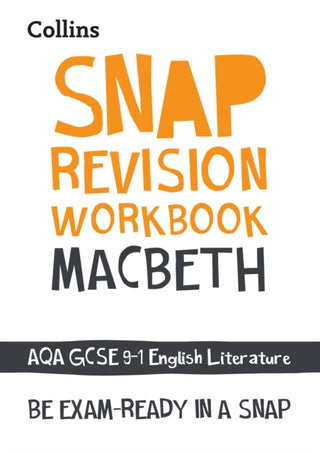 Cover image for 9780008355272 - Macbeth: AQA GCSE 9-1 English Literature Workbook