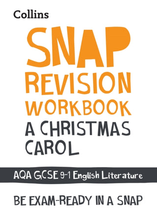 Cover image for 9780008355289 - A Christmas Carol: AQA GCSE 9-1 English Literature Workbook