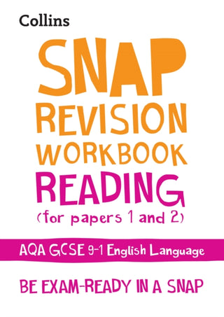 Cover image for 9780008355326 - AQA GCSE 9-1 English Language Reading (Papers 1 & 2) Workbook