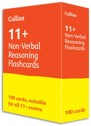 Cover image for 9780008356200 - 11+ Non-Verbal Reasoning Flashcards