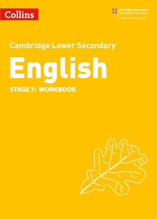 Cover image for 9780008364175 - Lower Secondary English Workbook: Stage 7