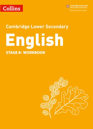 Cover image for 9780008364182 - Lower Secondary English Workbook: Stage 8